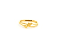 Heart to Heart Gold Ring