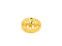 Subtle Marvel Gold Ring for Women