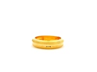 Riveting Shine Gold Band for Men