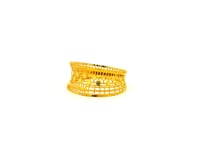 Aesthetic Glow Gold Ring