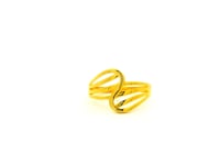 Marvelous Twirl Gold Ring