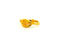 Spiffy Paisley Gold Ring