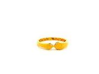 Subtly Modest Gold Ring