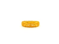 Enigmatic Shine Gold Ring