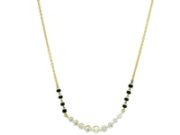 Slender Dazzle Lab Grown Diamond Mangalsutra