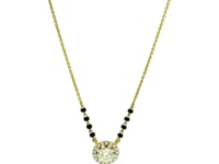 Sparkling Orb Lab Grown Diamond Mangalsutra