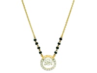 Elegant Shimmer Lab Grown Diamond Mangalsutra