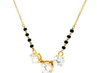 Shimmer in Elegance Lab Grown Diamond Mangalsutra