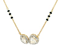 Glimmer in Elegance Lab Grown Diamond Mangalsutra