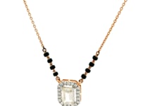 Radiant Rhombus Lab Grown Diamond Mangalsutra