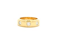 Mighty Zeal 14K Rose Lab Grown Diamond Ring  For Men