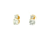 Dainty Effulgent Lab Grown Diamond Earrings
