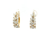 Enigmatic Shimmer Lab Grown Diamond Earrings
