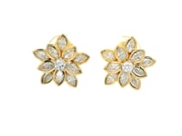 Gorgeous Blossoms Lab Grown Diamond Earrings