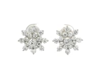 Marvelous Blooms Lab Grown Diamond Earrings