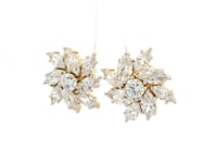 Mesmeric Blossoms Lab Grown Diamond Earrings