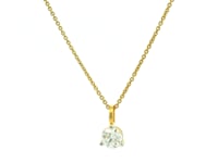 Radiant Orb Lab Grown Diamond Pendant