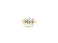 Cosmic Petals Lab Grown Diamond Ring