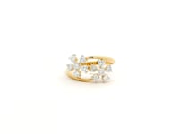 Luminous Blossom 14K Lab Grown Diamond Ring