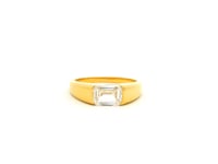 9K Lab Grown Diamond Ring For Women