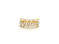 9K Lab Grown Diamond Ring For Women