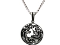 Eclectic Shine Silver Locket for Men