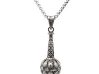 Sturdy Style Silver Locket for Men