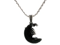 Dark Shadow Silver Pendant for Men