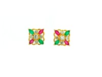 Vibrant Gold Plated Stud