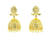 Timeless Indian Gold Plated Earrings