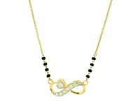 Mesmerizing Twirl Lab Grown Diamond Mangalsutra