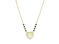 Dazzling Hearts Lab Grown Diamond Mangalsutra