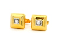 Royal Gleam Gold Cufflinks