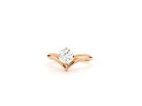 Grand Radiance 14K Lab Grown Diamond Ring