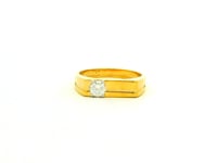 Urban Minimalism Men Lab Grown Diamond Ring