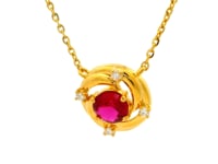 9K Lab Grown Diamond Necklace