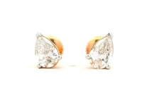 14K Lab Grown Diamond Earrings