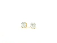 14K Lab Grown Diamond Earrings