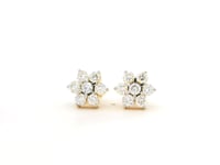 9K Lab Grown Diamond Earrings