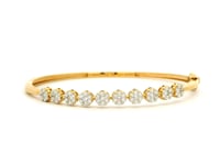 14K Lab Grown Diamond Bracelet