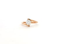 14K Lab Grown Diamond Ring For Women
