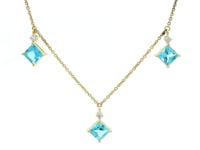 9K Lab Grown Diamond Necklace