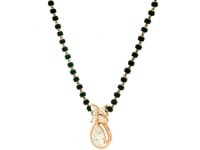 Modern Shimmer Lab Grown Diamond Mangalsutra