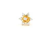 Dazzling Star Lab Grown Diamond Nosepin