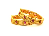 Gold Plated Bangles
