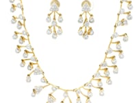 9K Lab Grown Diamond Necklace Set