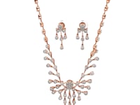9K Lab Grown Diamond Necklace Set