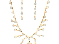 9K Lab Grown Diamond Necklace Set