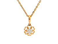 Full Bloom Radiance Gold Pendant