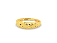 Deluxe Grace 18K Gold Ring
